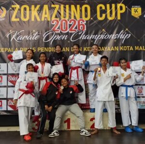Kontingen Karate SMAPa Borong Gelar Juara di Zokazuno Cup 1 2026 Tingkat Provinsi