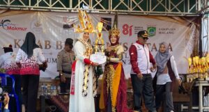 Gelar Karya SMAN 1 Pagak Hadirkan Akulturasi Nusantara-Asia di Kirab Budaya Sumbermanjingkulon 2026